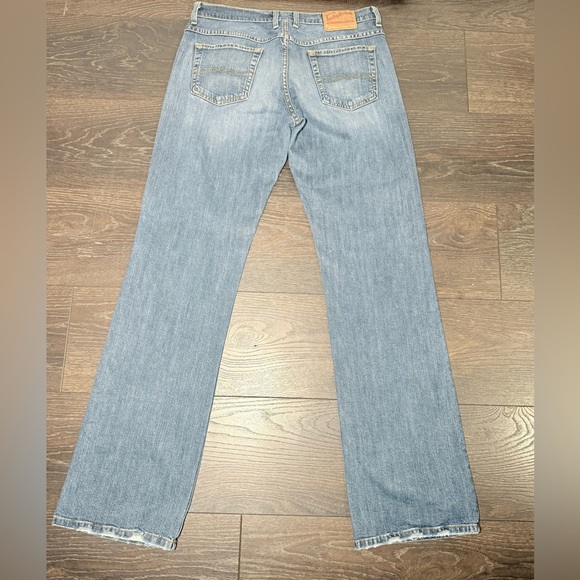 Lucky Brand Light Blue Straight Leg Jeans - Picture 3 of 11